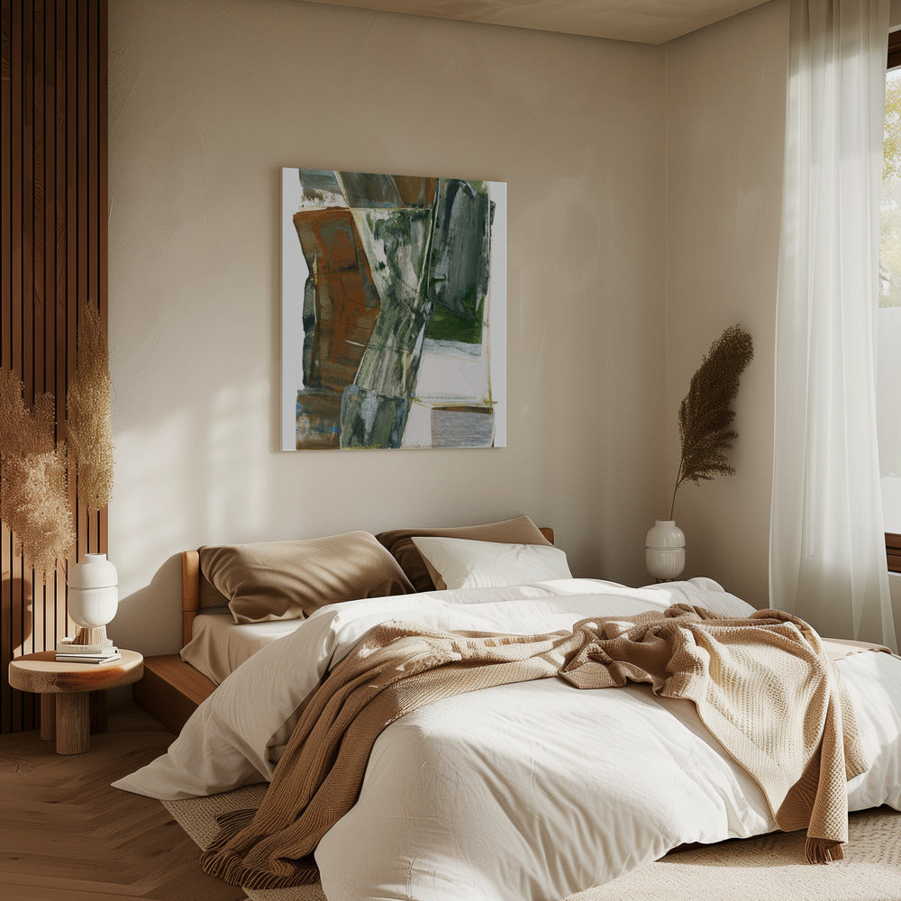 Stein und Siena | Leinwand