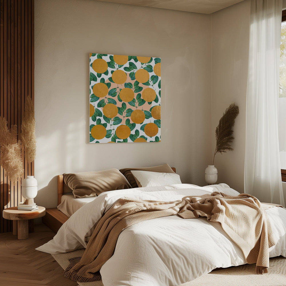 Beverly Botanisches Abstraktes Tropisches | Leinwand