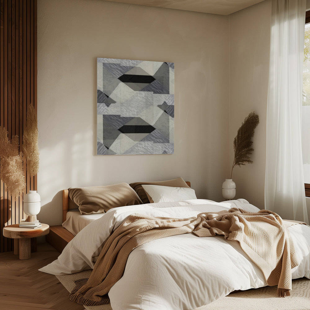 Geometrische Schatten | Leinwand