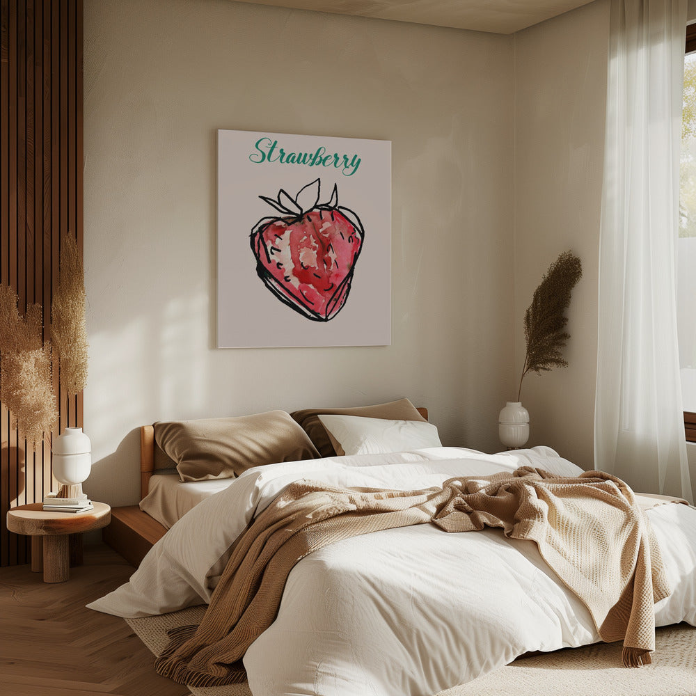 Strawberry Charm | Canvas