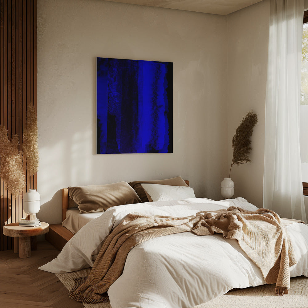 Abstraktes digitales Kunstwerk | Leinwand