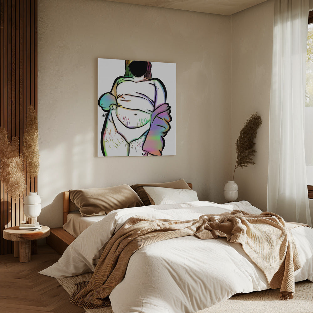 Buntes Selbstvertrauen | Leinwand