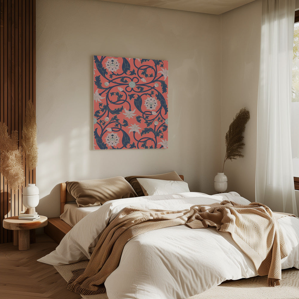 Floraler Wirbelwind | Leinwand