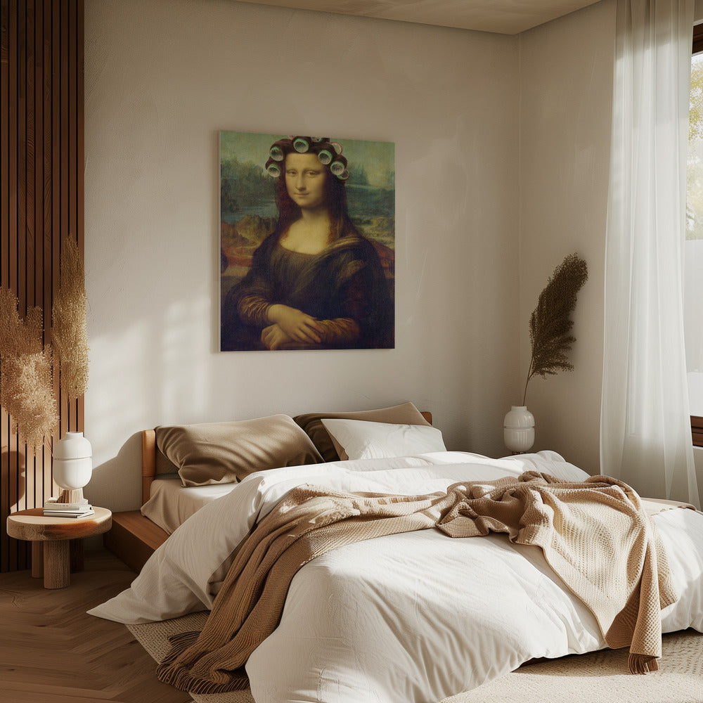 Mona Lisa – die Curly Girly Edition | Leinwand