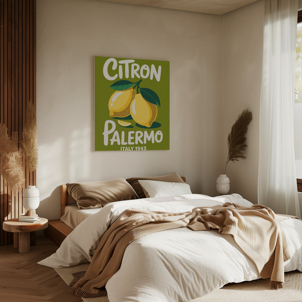 Zitronenernte | Leinwand