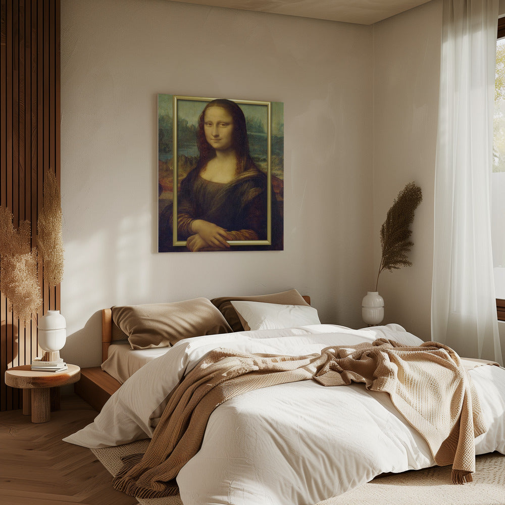 Mona, neu gerahmt | Leinwand
