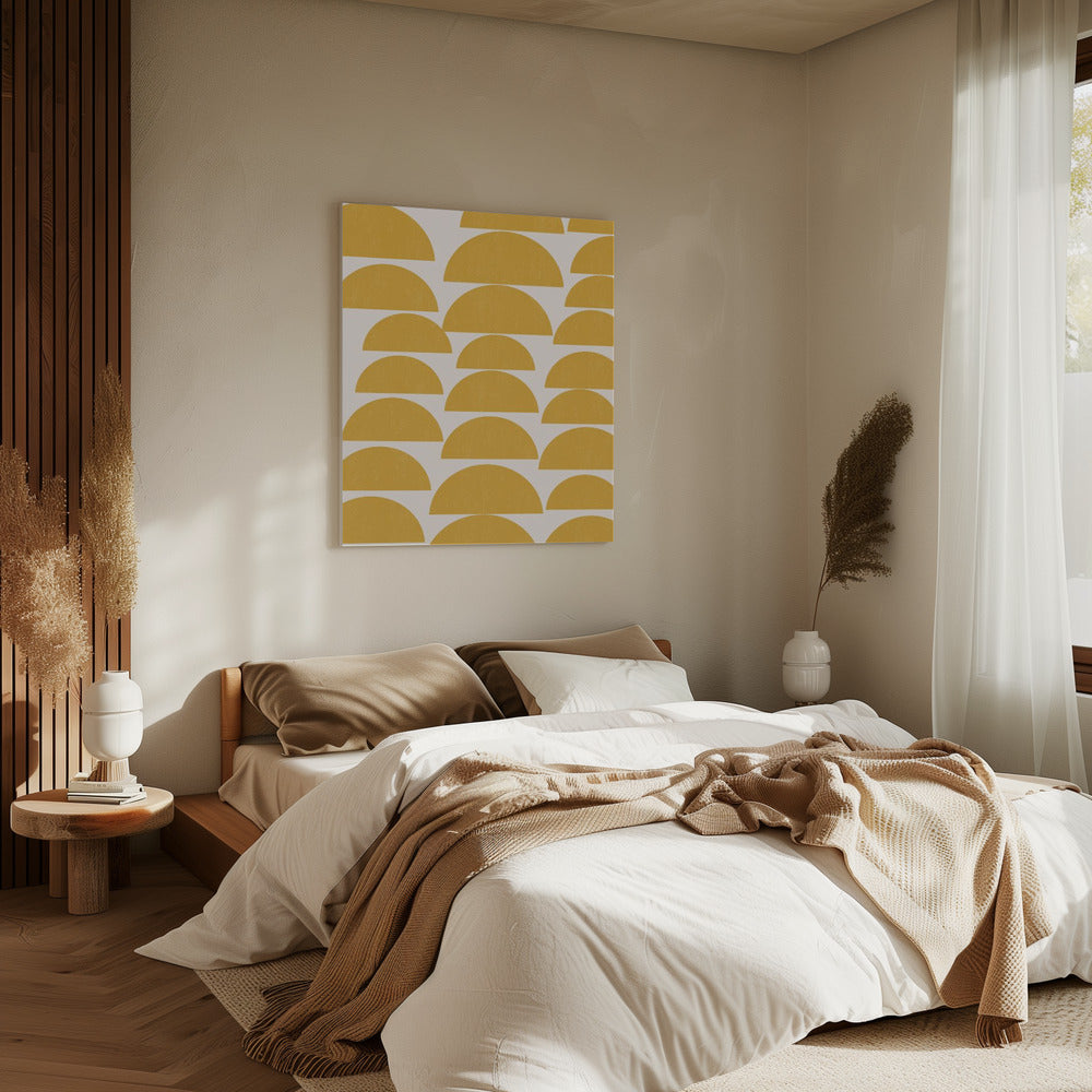 Hay Piles | Canvas