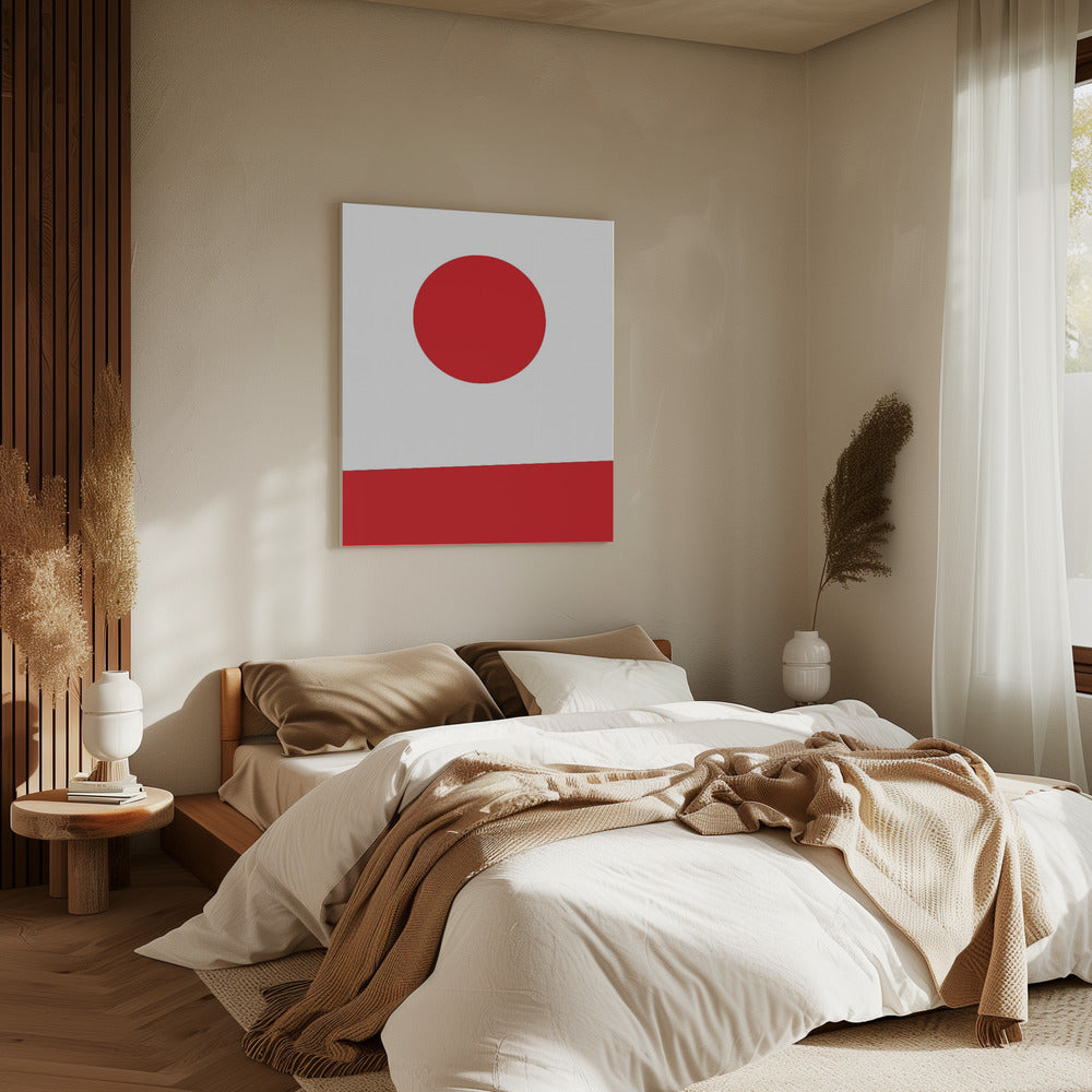 Japanische Landschaft | Leinwand