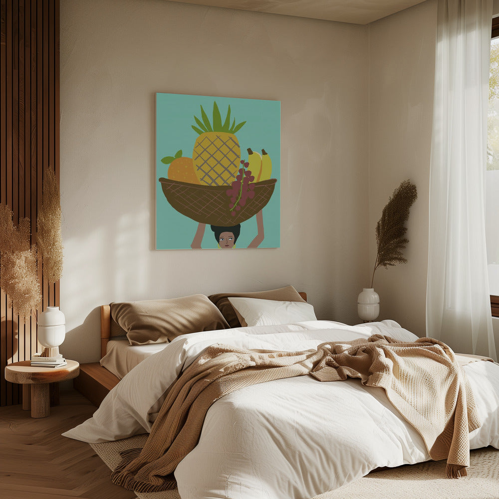 Tropische Früchte | Leinwand