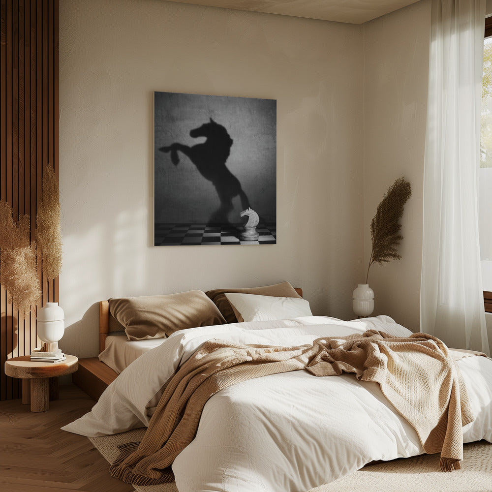 Die Seele eines Mustangs | Leinwand