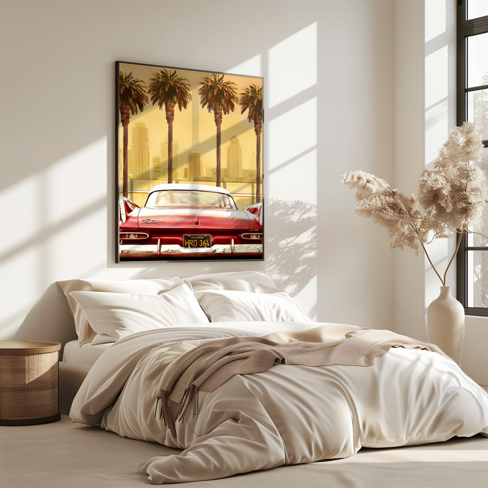 PLYMOUTH SAVOY MIT PALMEN | Poster