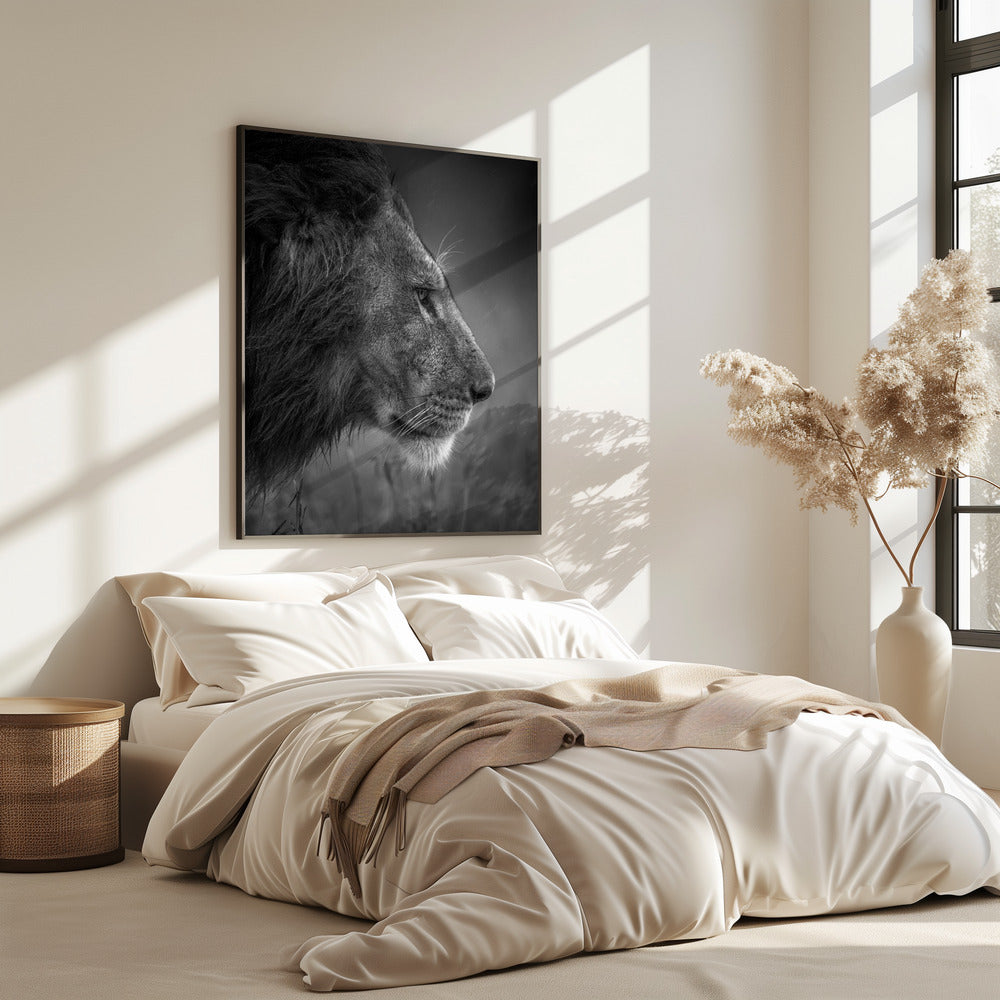 Denken im Regen | Poster