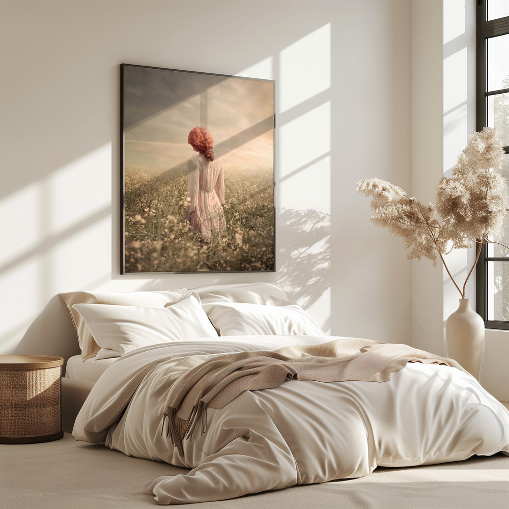 Feld in Pastell | Poster