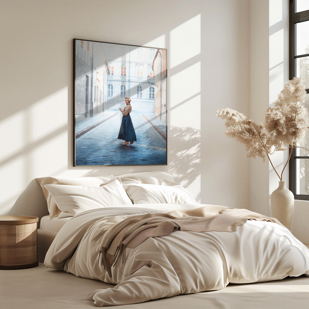 Einsamer Spaziergang | Poster