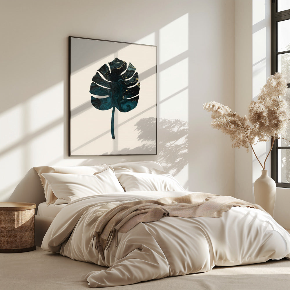 Monstera Marmorgrün | Poster