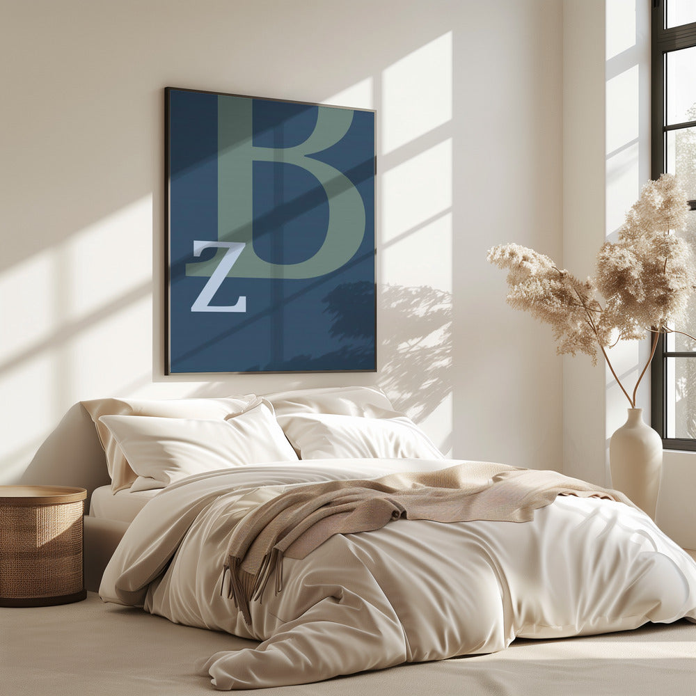 Buchstabe B | Poster
