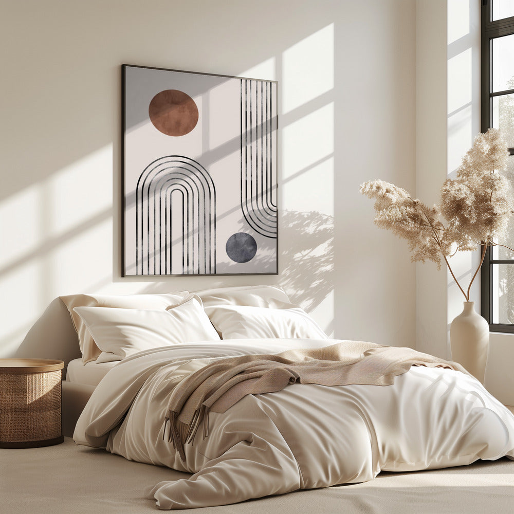 Bögen und Knospen | Poster