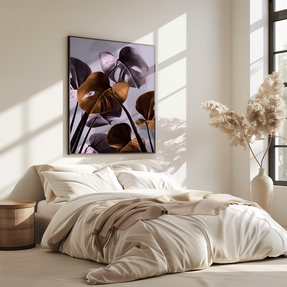 Monstera Lila 01 | Poster
