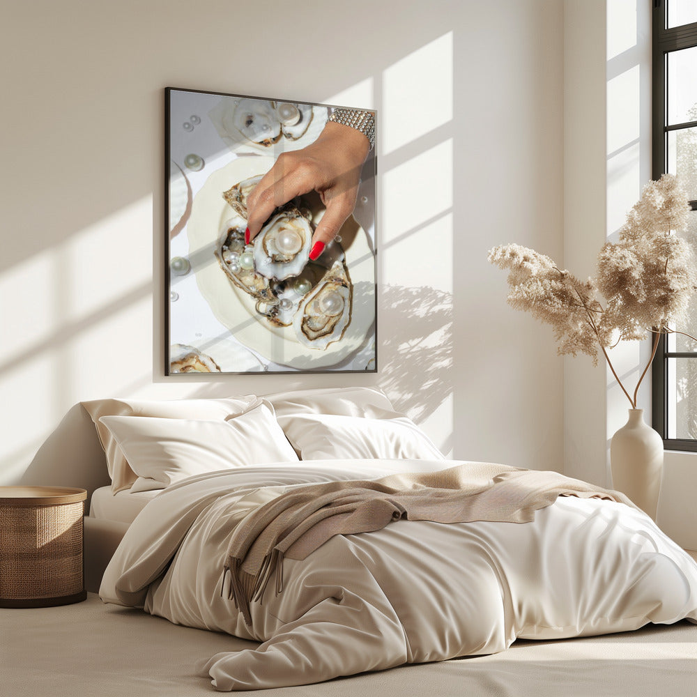 Oysters & Pearls No 02 | Poster
