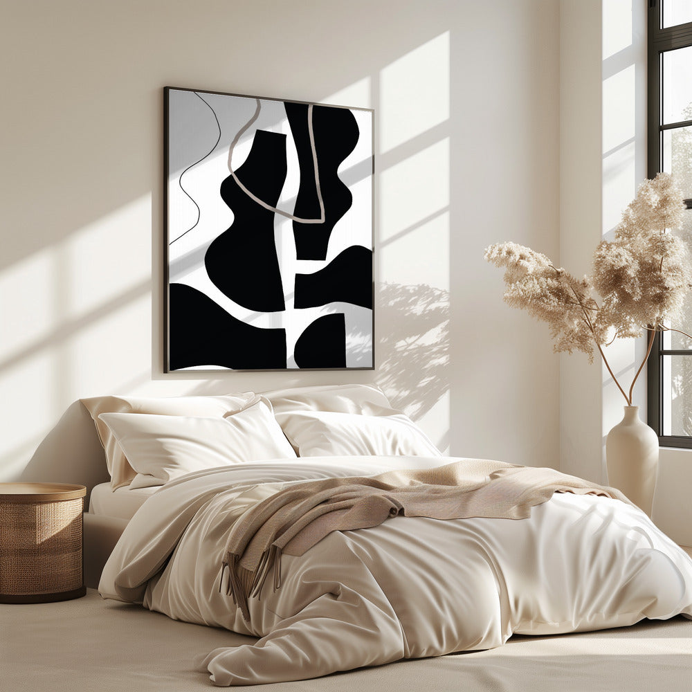 Fließende Silhouetten | Poster