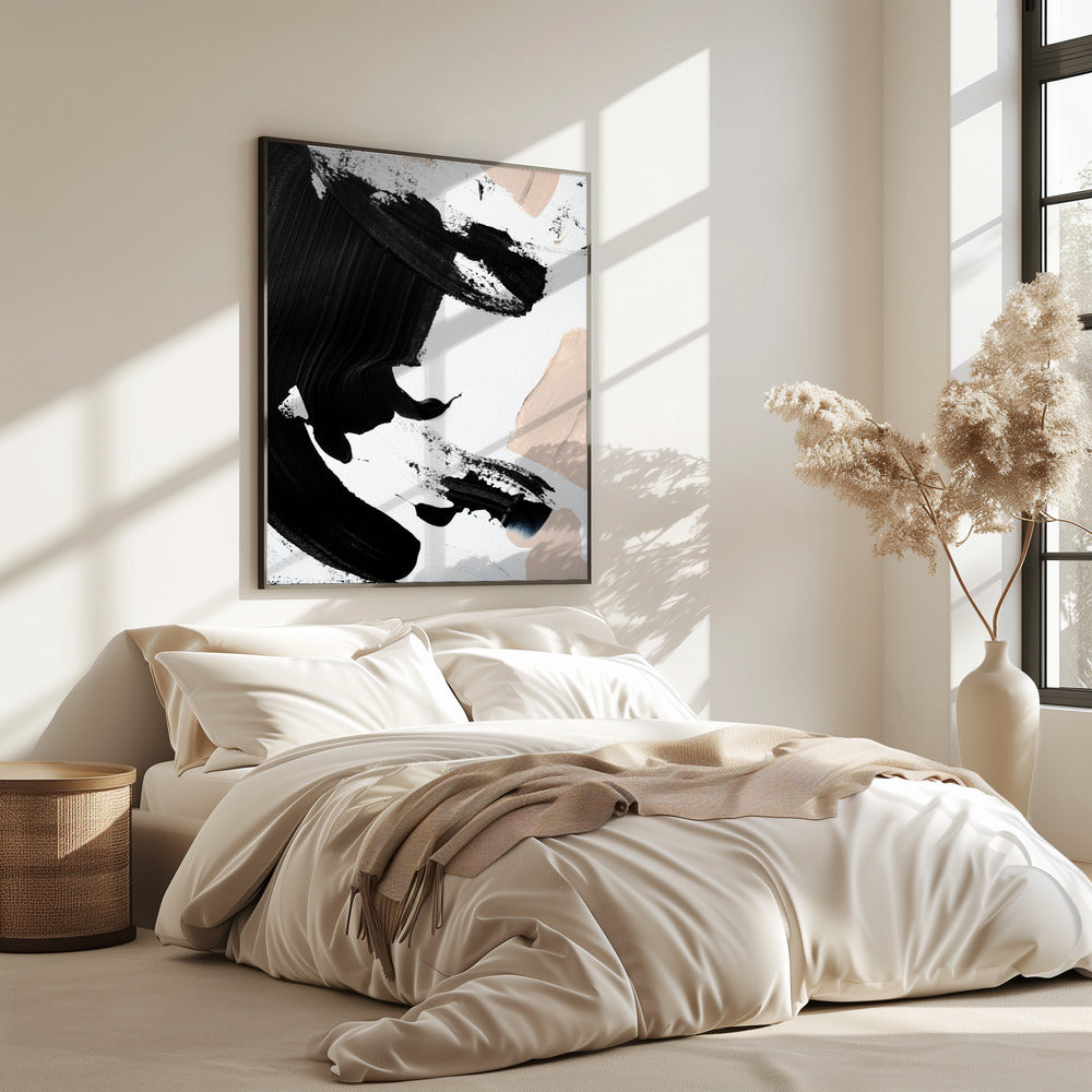 Schwarz und Nackt | Poster