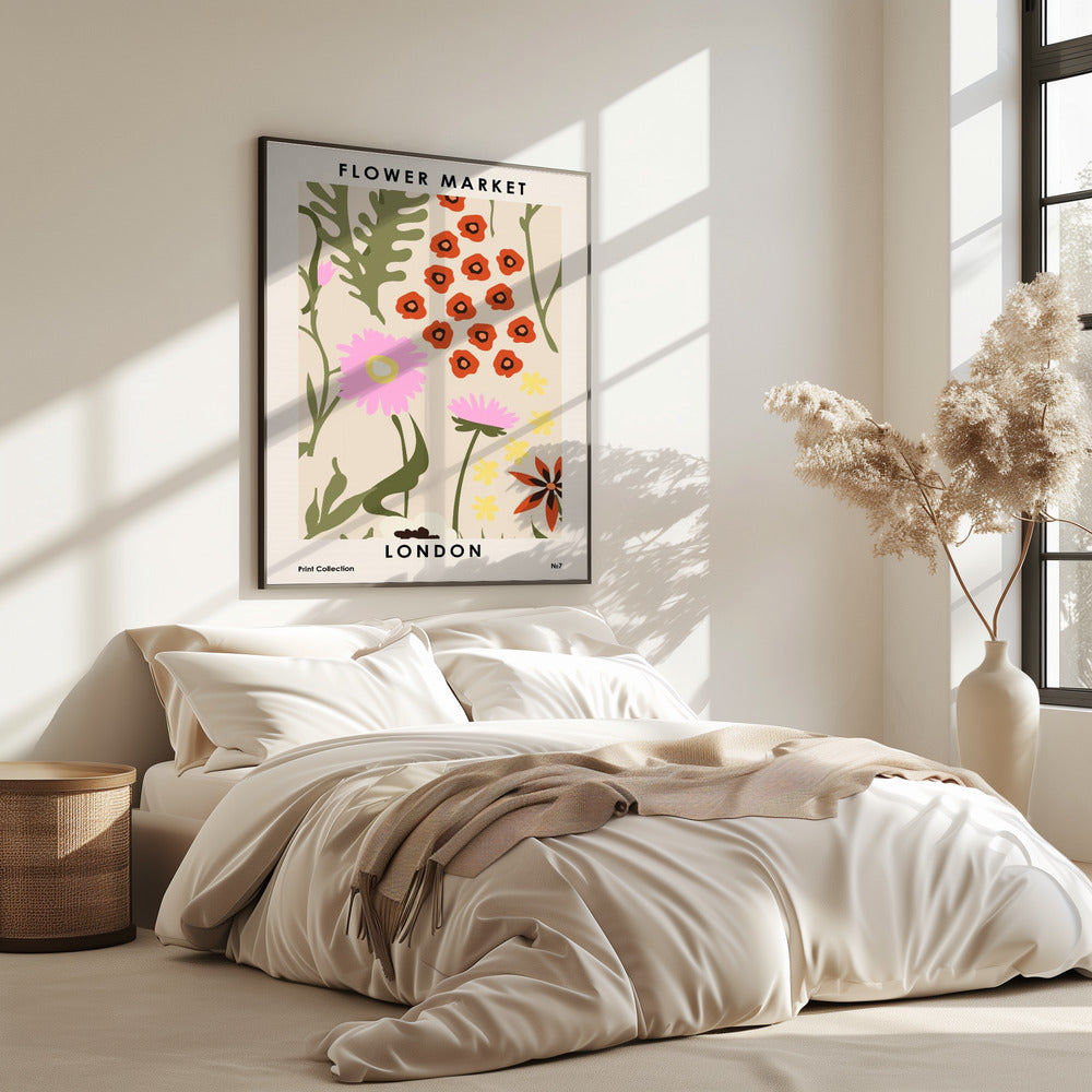 Blumenmarkt London | Poster