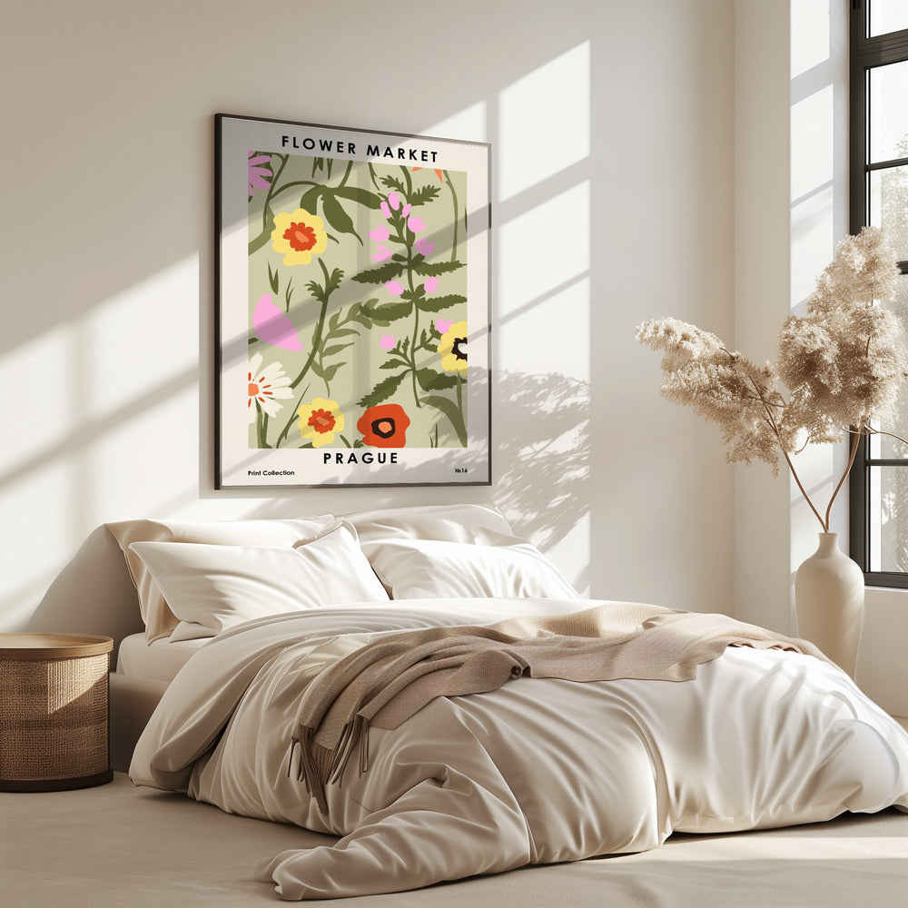 Blumenmarkt Prag | Poster