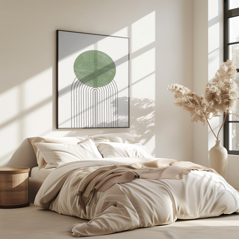 Grüne Orbit Echoes | Poster