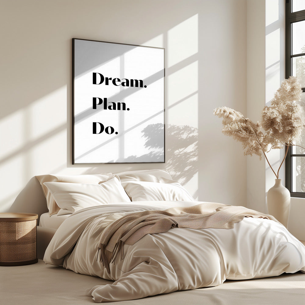 Traumplan machen | Poster