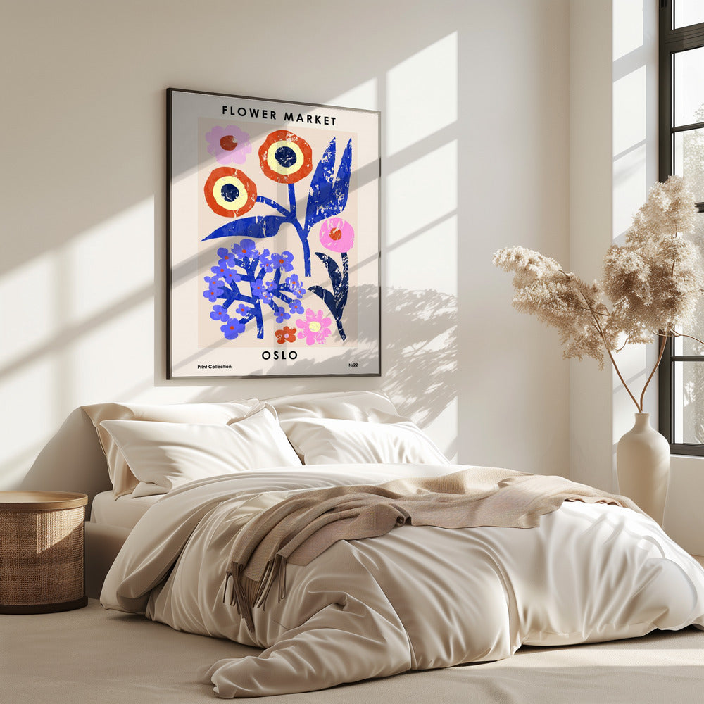 Blumenmarkt. Oslo | Poster