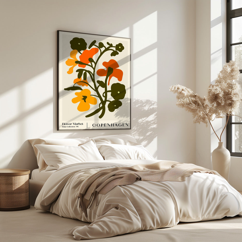Blumenmarkt. Kopenhagen | Poster