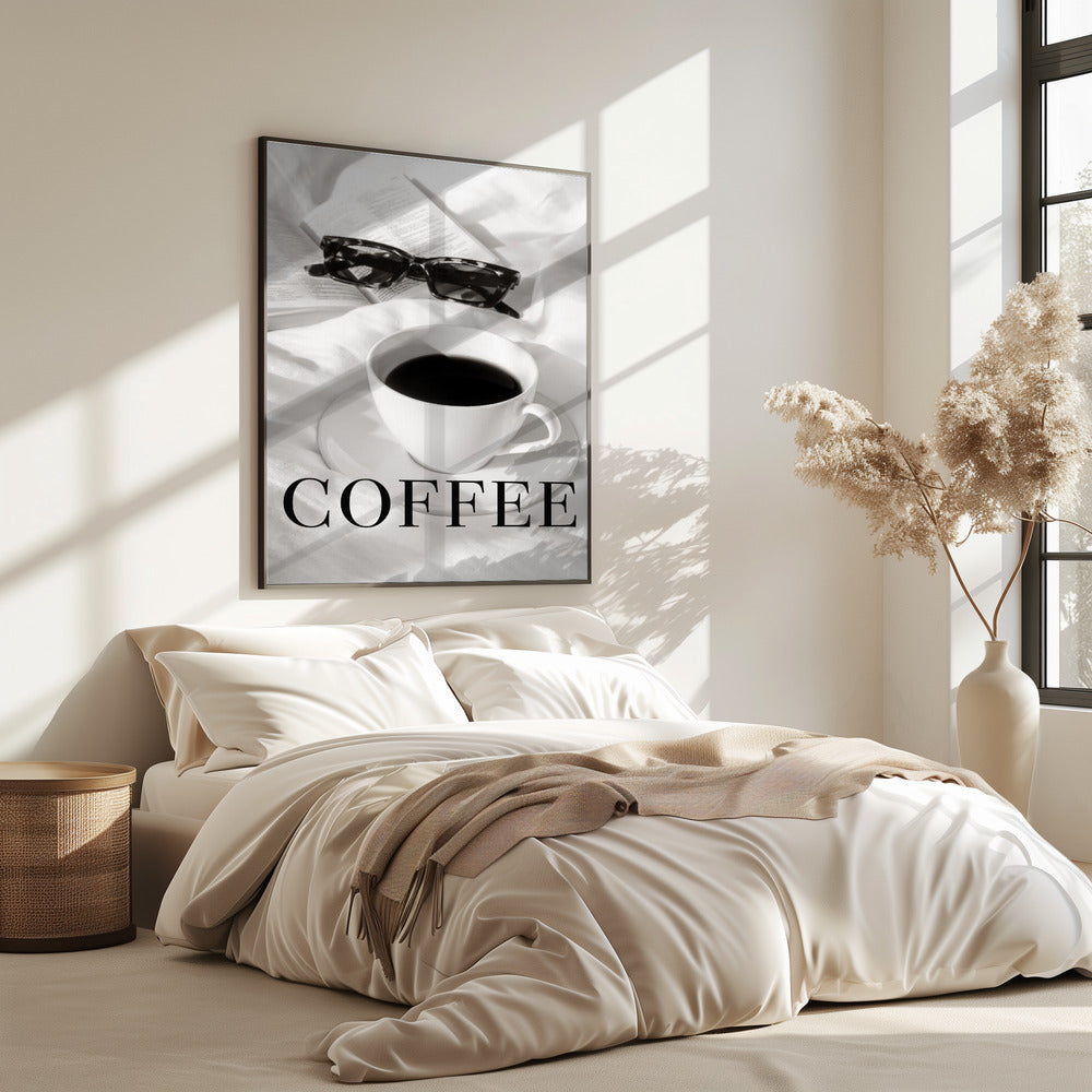 Kaffee im Bett | Poster