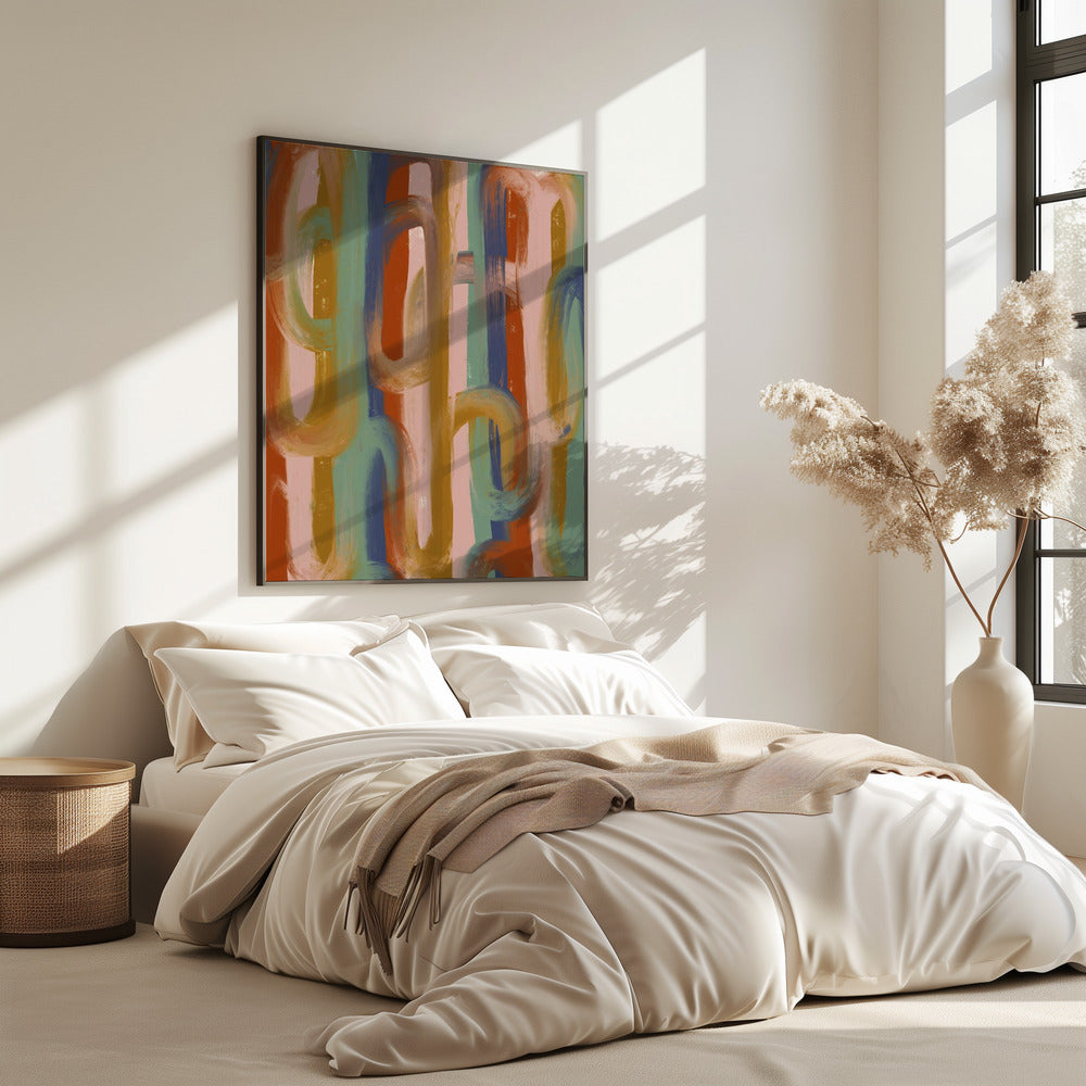 Flowing Hues Harmony | Poster