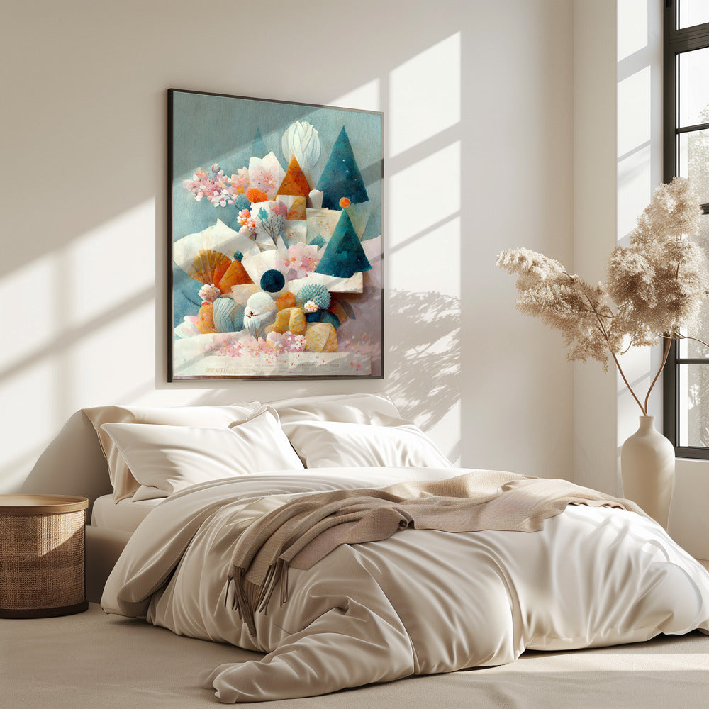 Whimsical Bloomscape | Poster