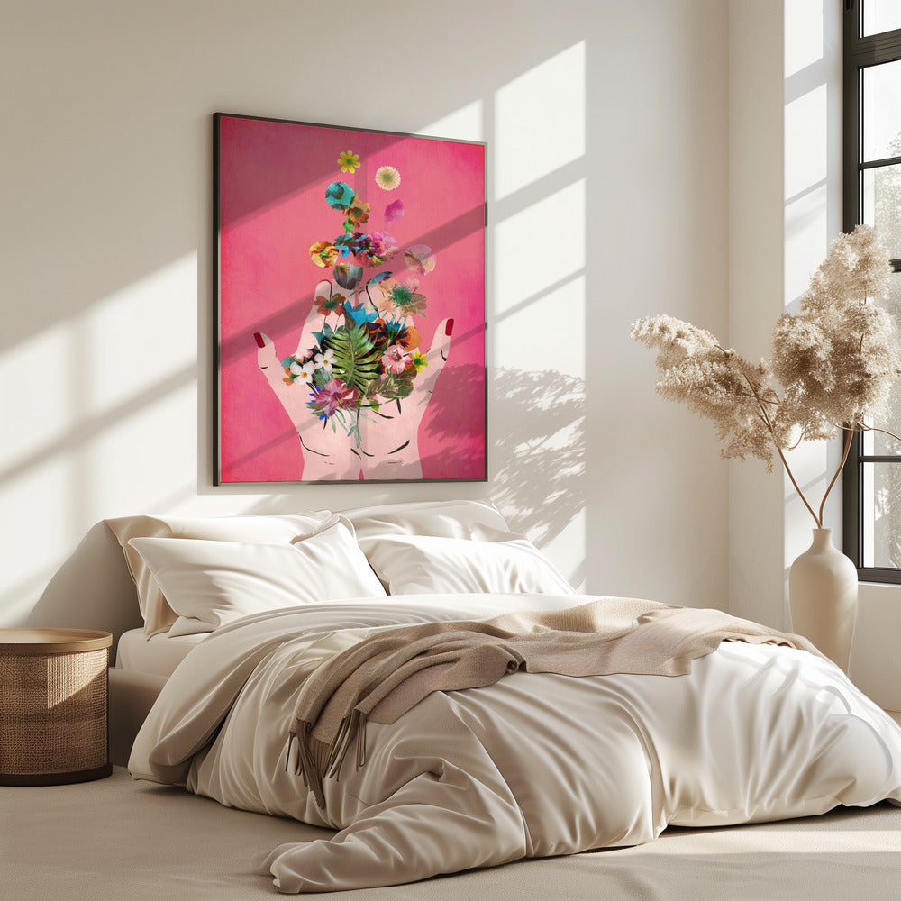 Blooming in Hands | Poster