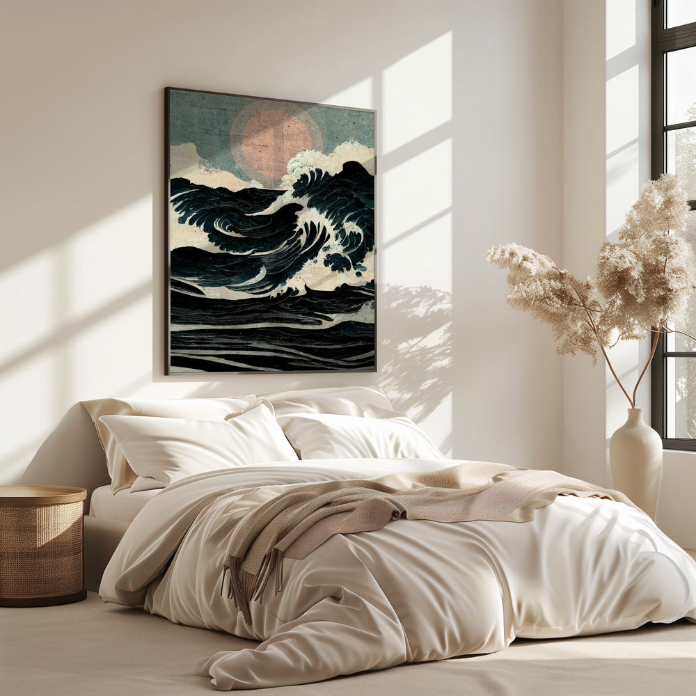 Celestial Wavescape | Poster