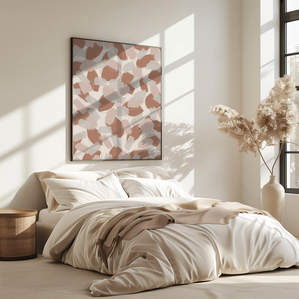 Pinselstrich-Harmonie | Poster