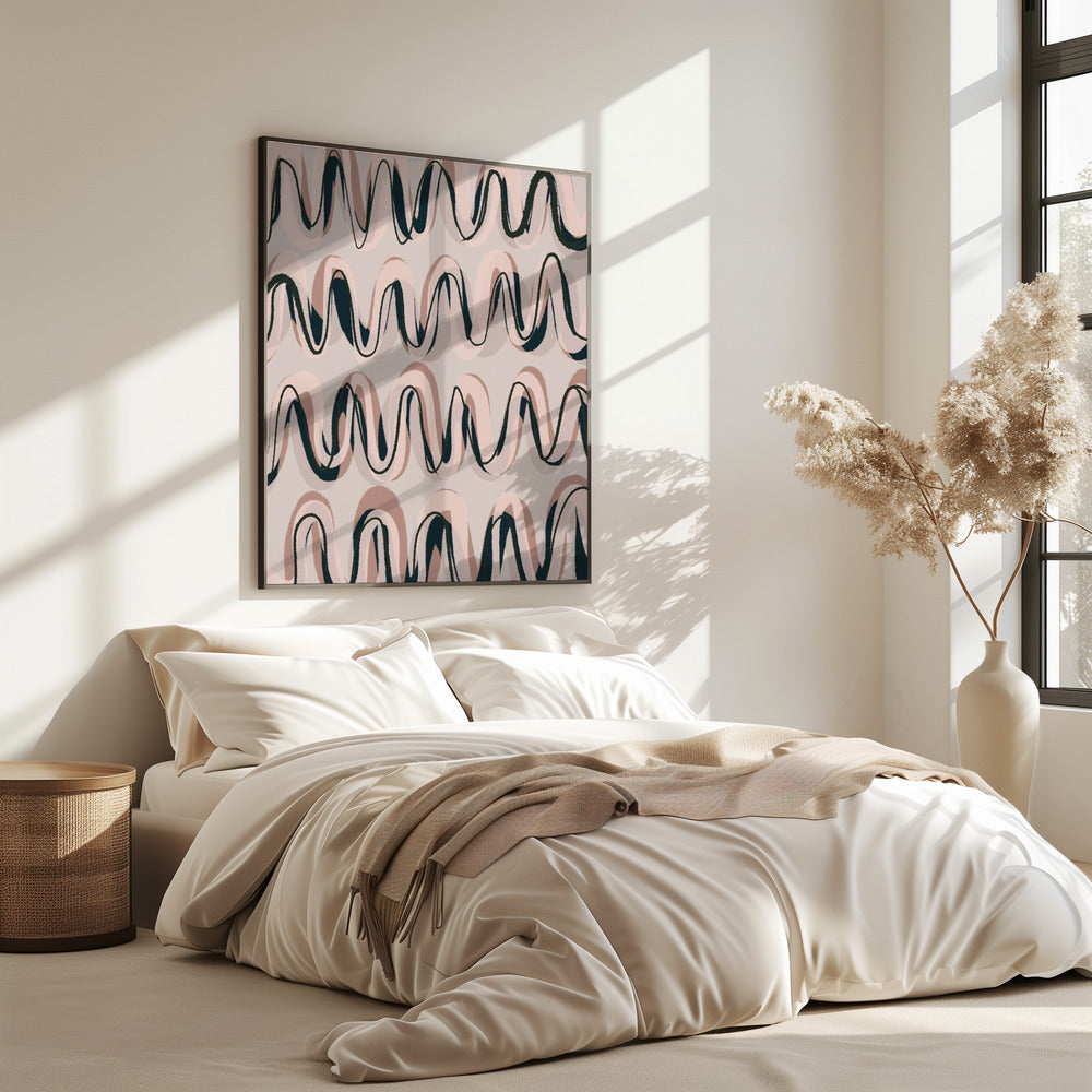 Rhythmische Wellen | Poster