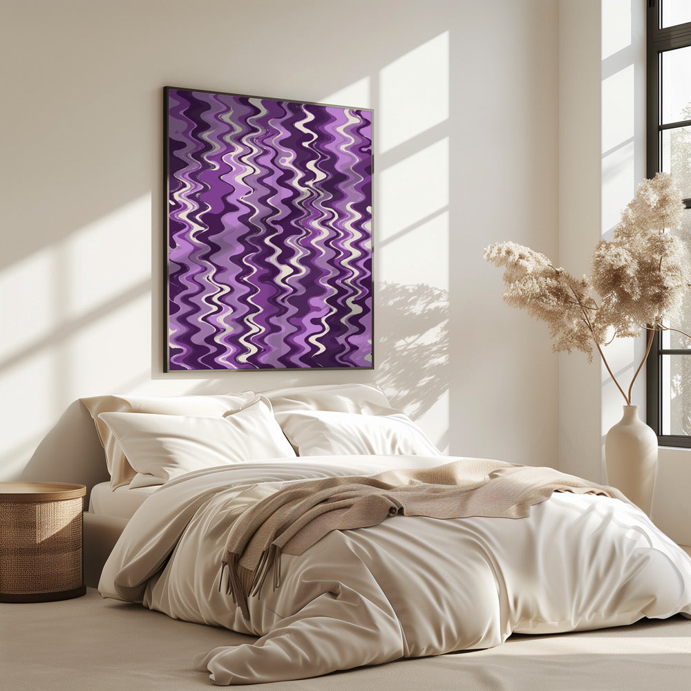 Lavendelwellen | Poster
