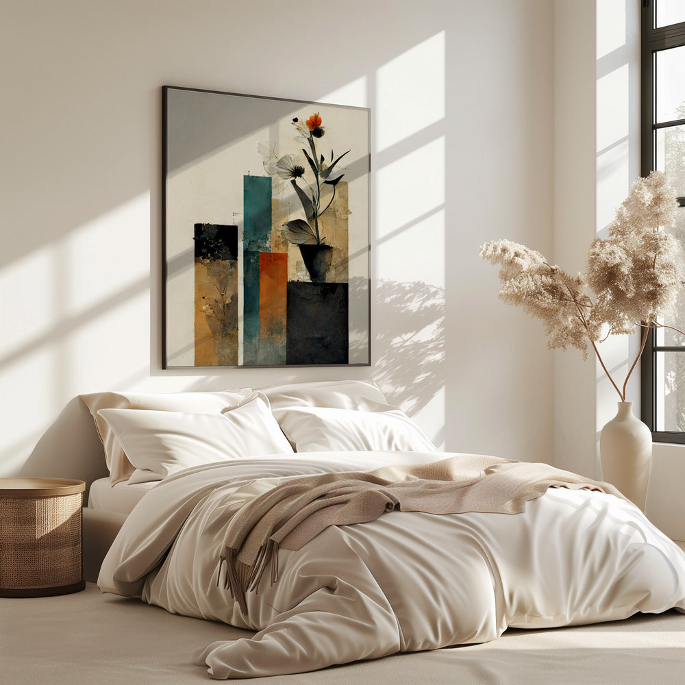 Abstrakte Blüten | Poster