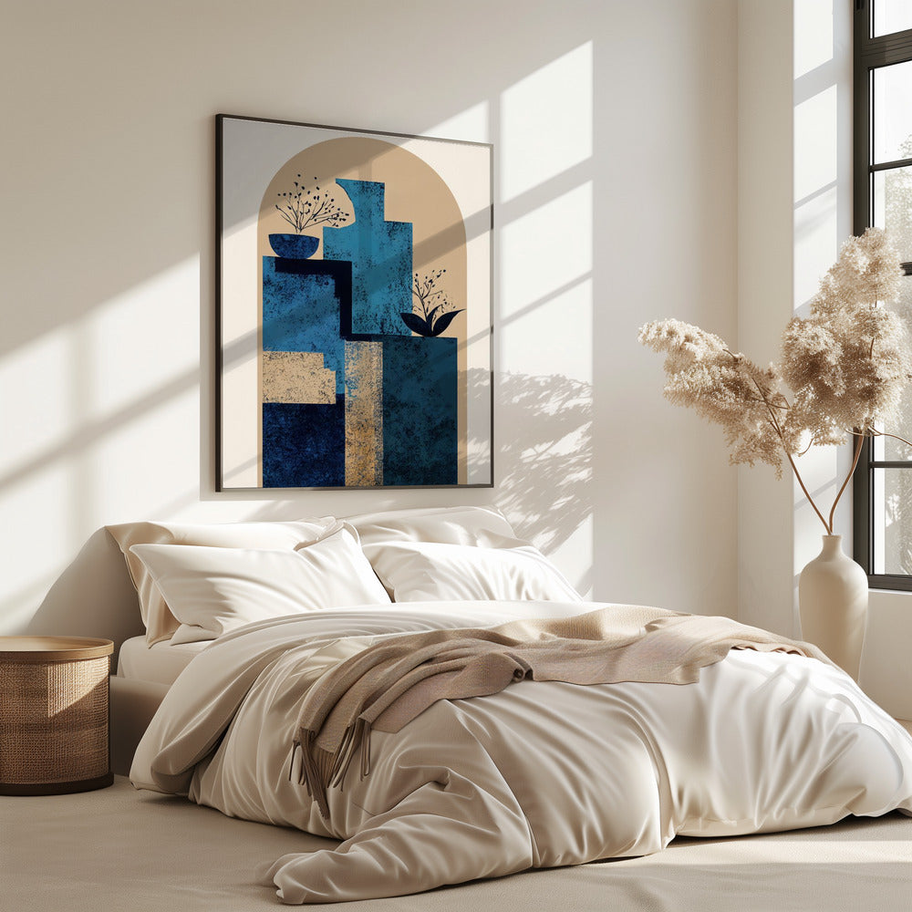Blue Vase | Poster