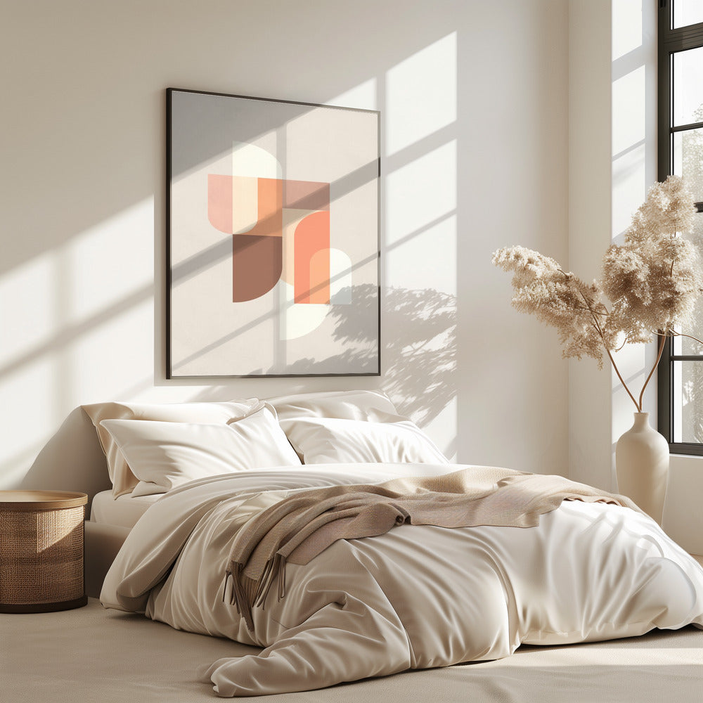 Retro Geometric III | Poster