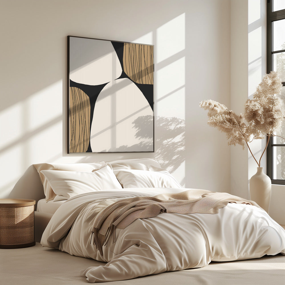 Abstract Earth Tones | Poster