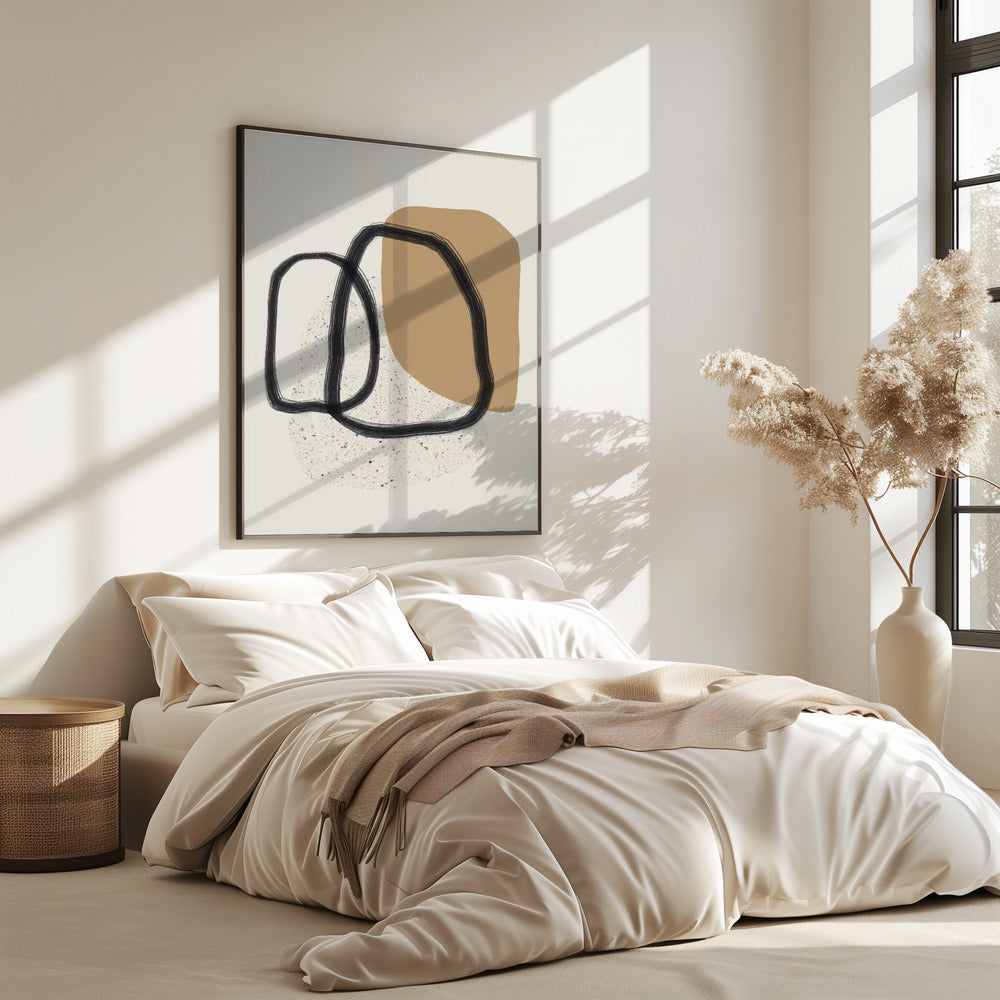 Organic Shapes And Earthy Tones | Poster