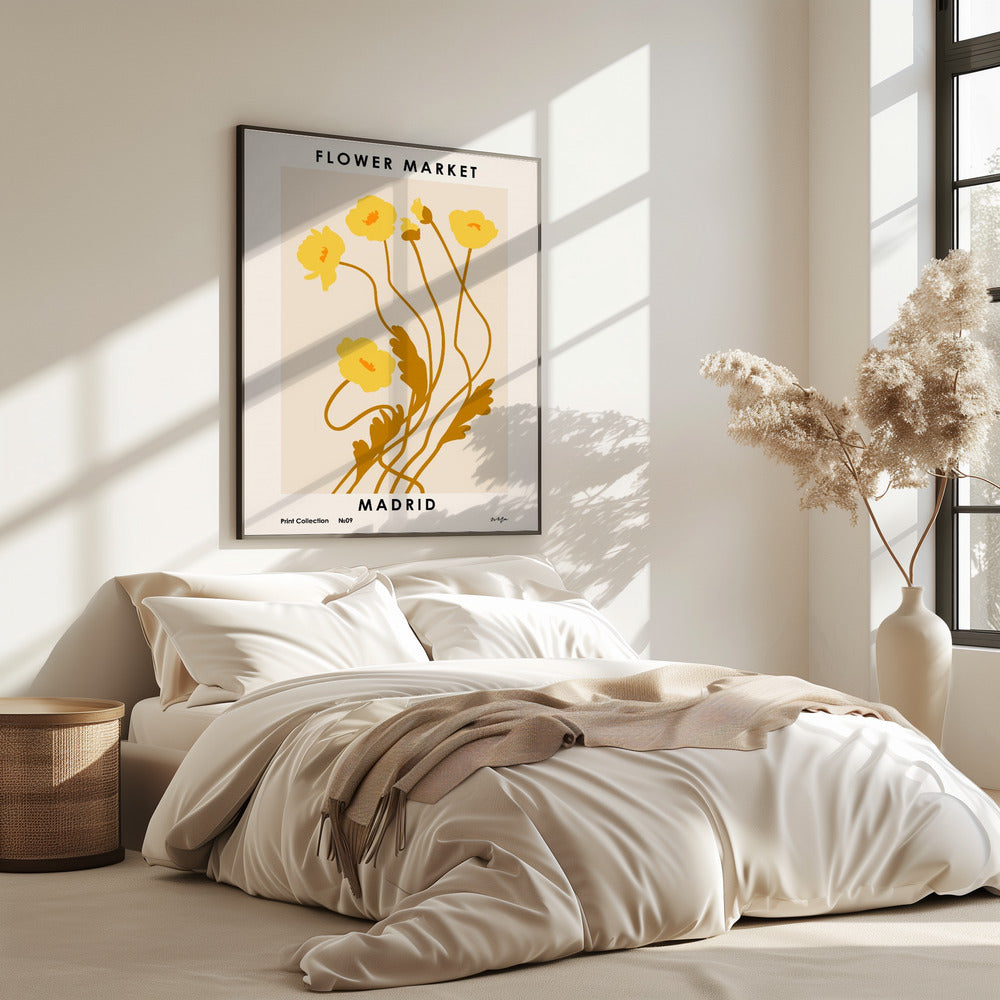 Blumenmarkt. Madrid | Poster