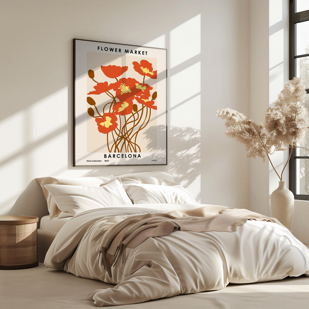 Blumenmarkt. Barcelona | Poster