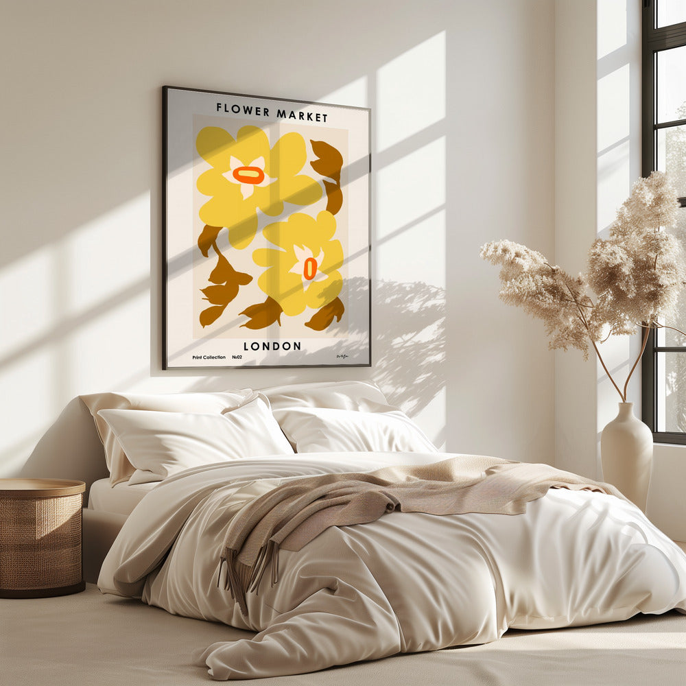 Blumenmarkt. London | Poster