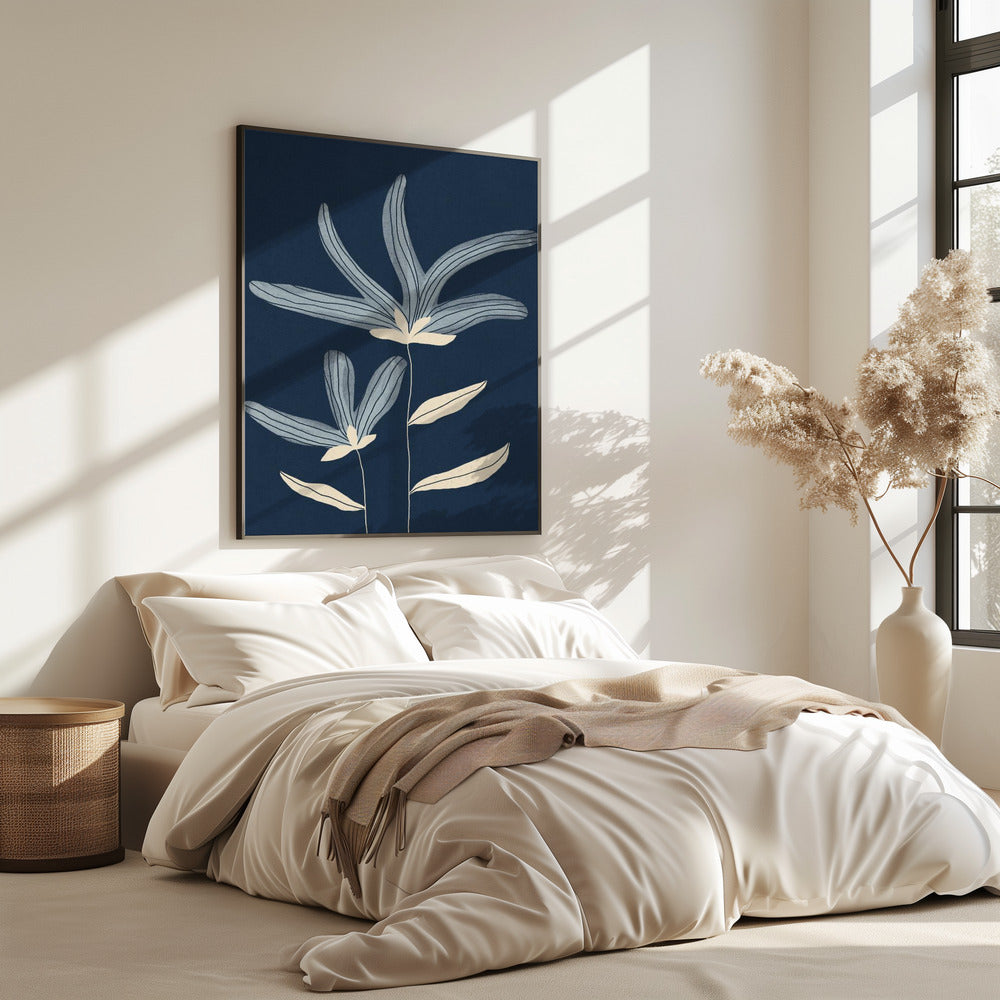 Zwei Blumen | Poster