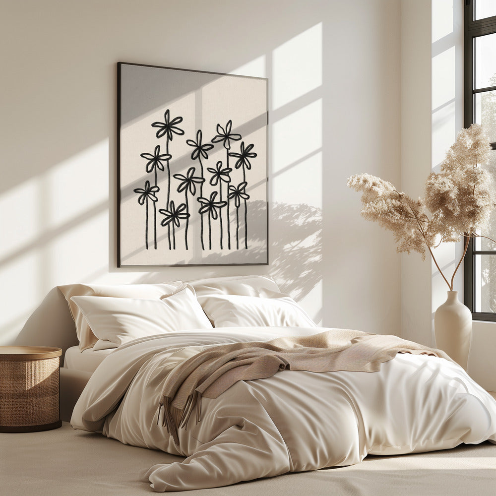 Ein Blumenfeld | Poster