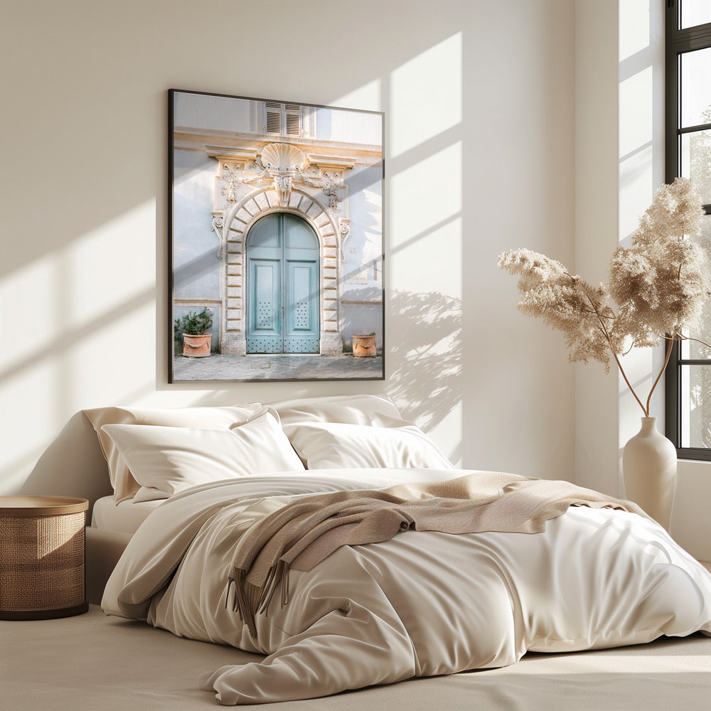 Blautöne von Rom – Italien Reisefotografie | Poster
